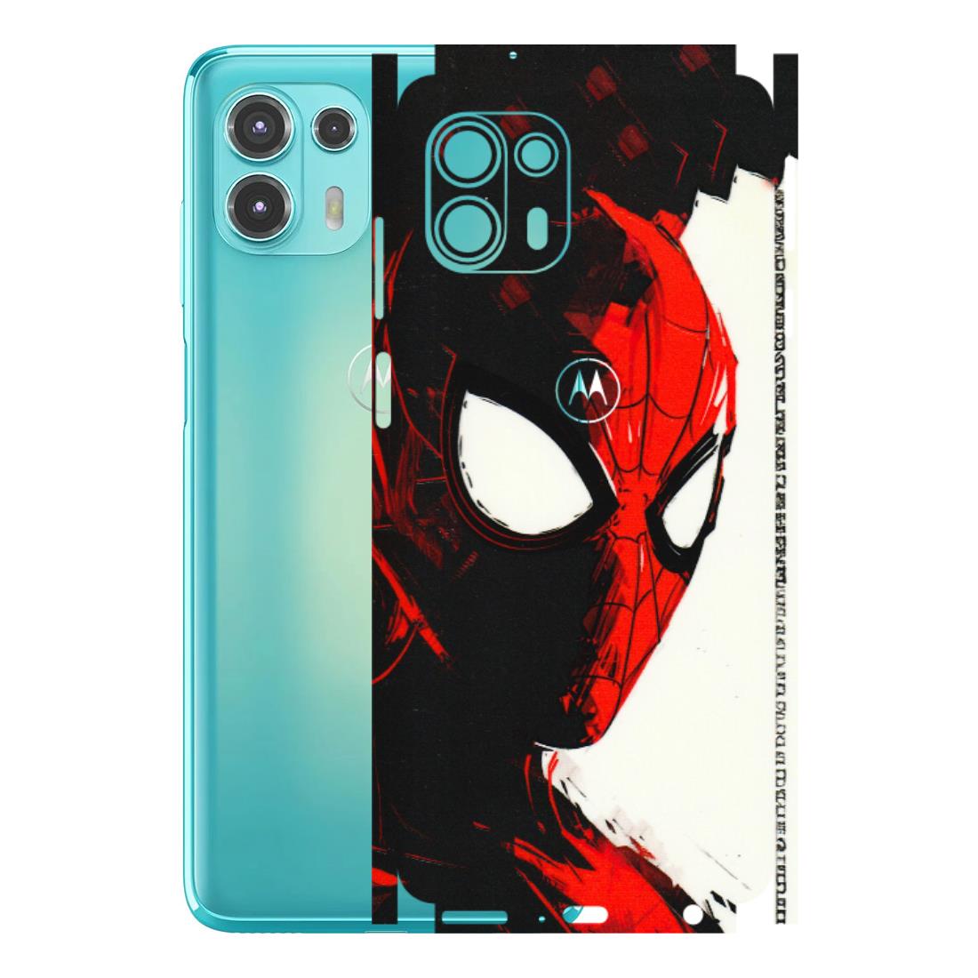 Motorola Phone Skins (All Models) - Spiderman Killer Face - 3D Embossed Finish (L-17) Motorola Moto Edge 20 Fusion