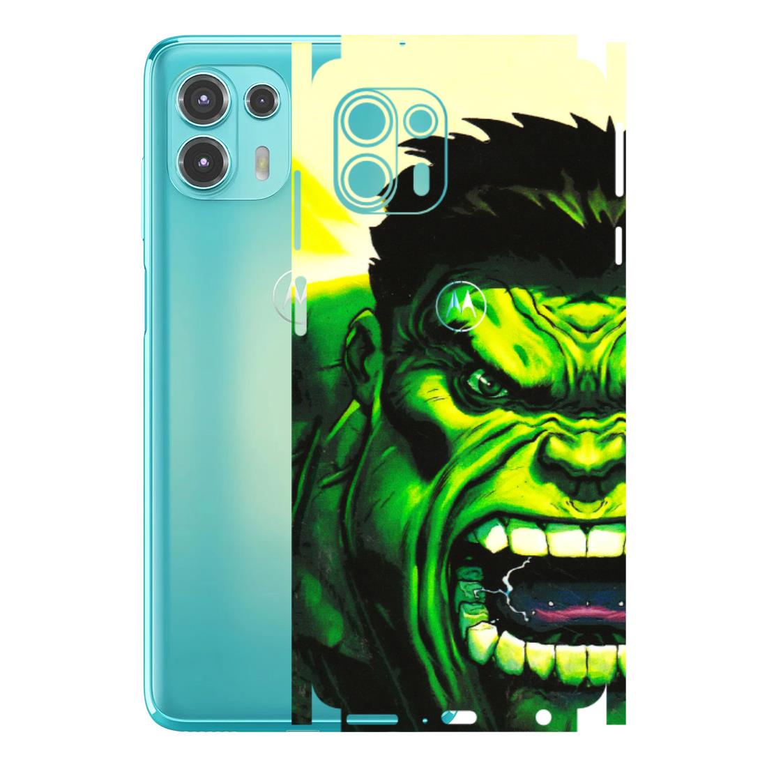 Motorola Phone Skins (All Models) - Hulk - 3D Embossed Finish (L-180) Motorola Moto Edge 20 Fusion