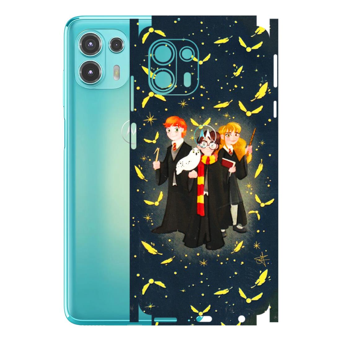 Motorola Phone Skins (All Models) - Harry Potter - 3D Embossed Finish (L-183) Motorola Moto Edge 20 Fusion