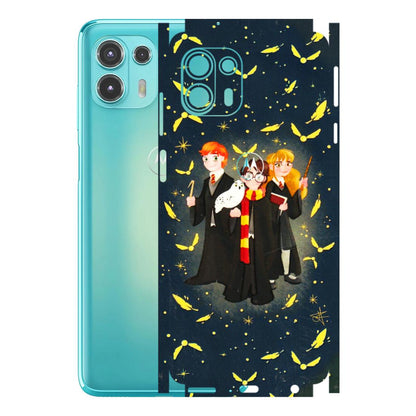 Motorola Phone Skins (All Models) - Harry Potter - 3D Embossed Finish (L-183) Motorola Moto Edge 20 Fusion