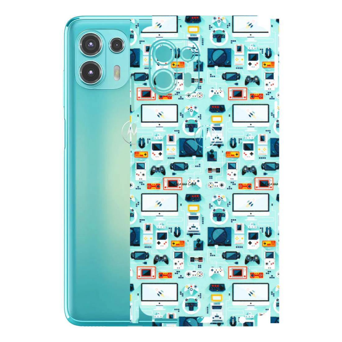 Motorola Phone Skins (All Models) - Gadgets Doodle - 3D Embossed Finish (L-184) Motorola Moto Edge 20 Fusion