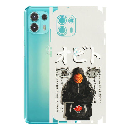 Motorola Phone Skins (All Models) - Obito Anime Eye - 3D Embossed Finish (L-19) Motorola Moto Edge 20 Fusion