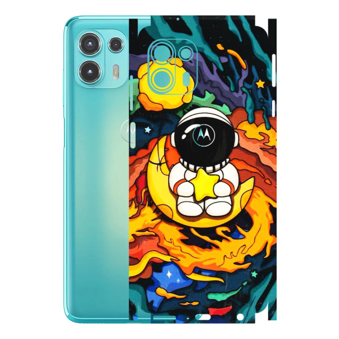 Motorola Phone Skins (All Models) - Baby Astronaut - 3D Embossed Finish (L-197) Motorola Moto Edge 20 Fusion