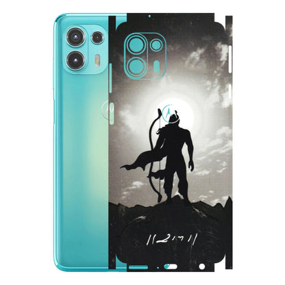 Motorola Phone Skins (All Models) - Jai Siya Ram - 3D Embossed Finish (L-200) Motorola Moto Edge 20 Fusion