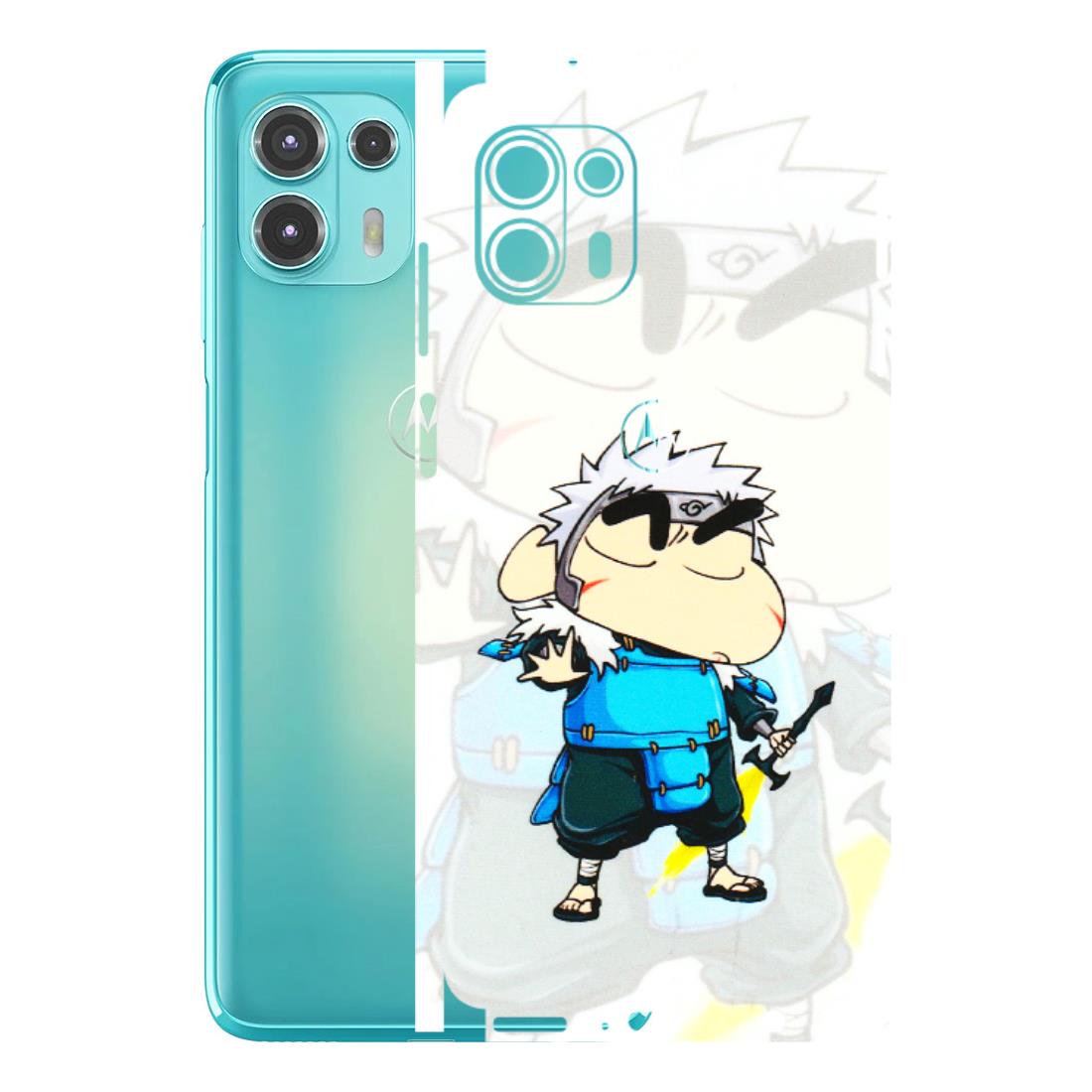 Motorola Phone Skins (All Models) - Angry Young Shinchan - 3D Embossed Finish (L-226) Motorola Moto Edge 20 Fusion
