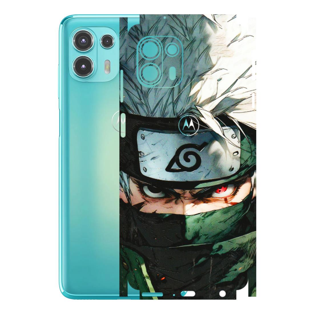 Motorola Phone Skins (All Models) - Kakashi Red Eye Focus - 3D Embossed Finish (L-227) Motorola Moto Edge 20 Fusion