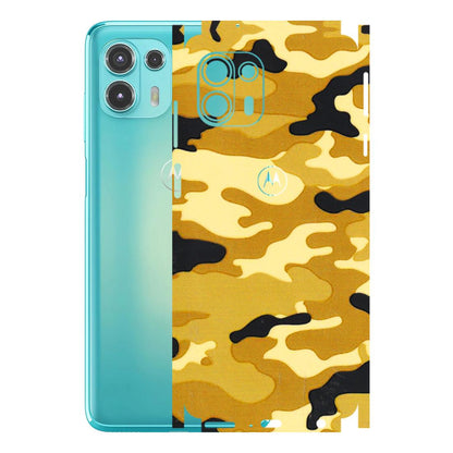 Motorola Phone Skins (All Models) - Indian Camo - 3D Embossed Finish (L-228) Motorola Moto Edge 20 Fusion