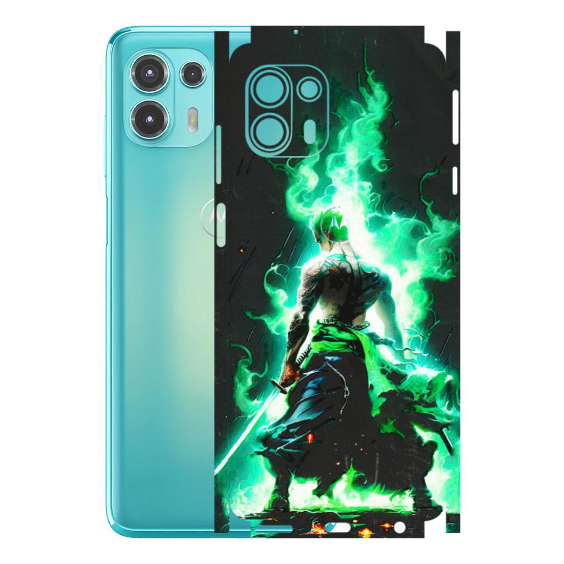 Motorola Phone Skins (All Models) - Zoro Sword - 3D Embossed Finish (L-241) Motorola Moto Edge 20 Fusion
