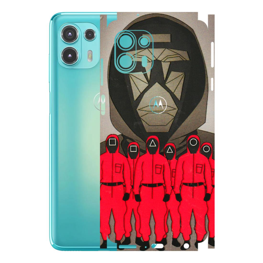 Motorola Phone Skins (All Models) - Squid Game Hero - 3D Embossed Finish (L-245) Motorola Moto Edge 20 Fusion