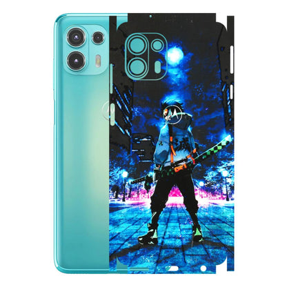 Motorola Phone Skins (All Models) - Demon Slayer Sword - 3D Embossed Finish (L-247) Motorola Moto Edge 20 Fusion