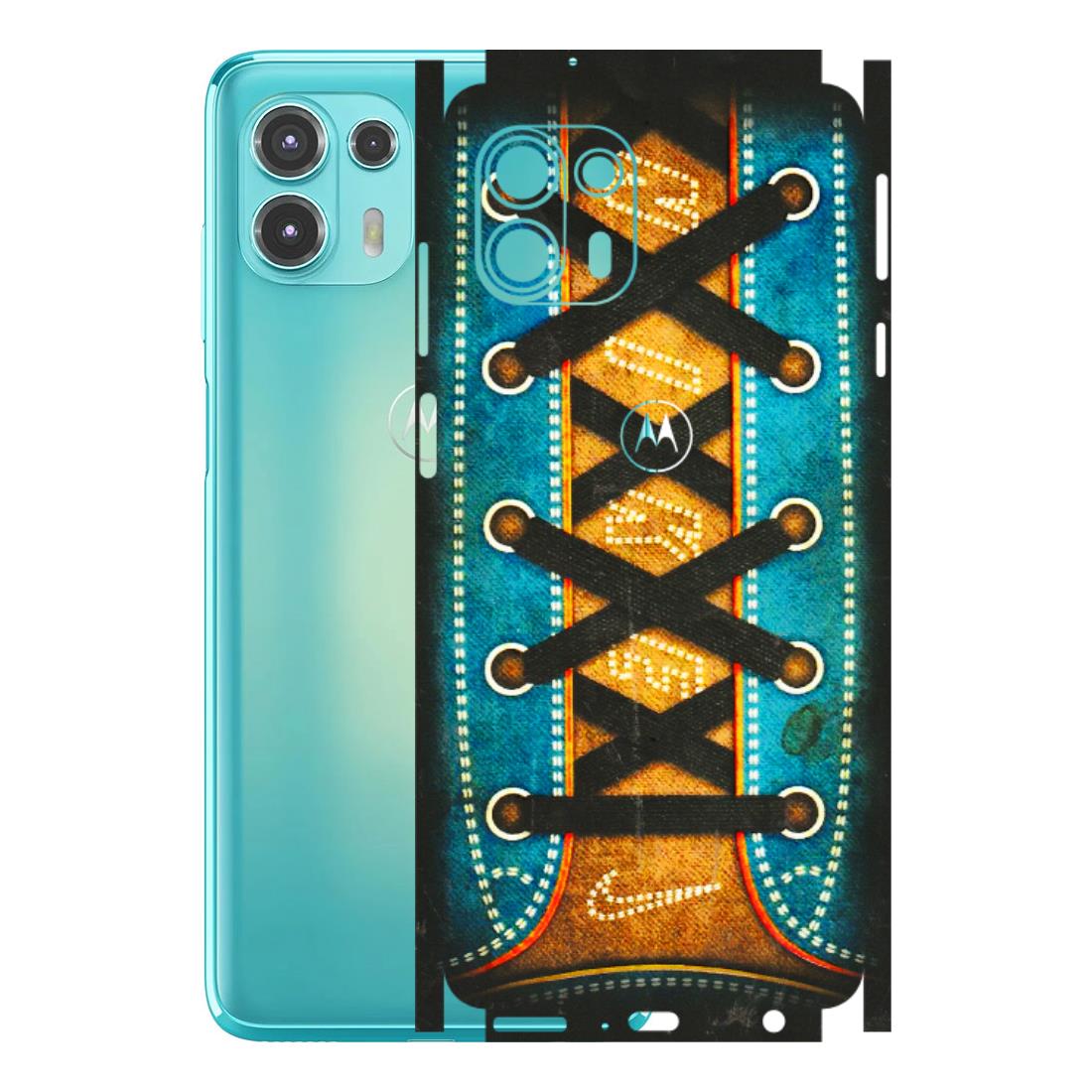 Motorola Phone Skins (All Models) - Sneakers Lover Nike - 3D Embossed Finish (L-262) Motorola Moto Edge 20 Fusion