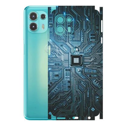 Motorola Phone Skins (All Models) - Original Circuit - 3D Embossed Finish (L-267) Motorola Moto Edge 20 Fusion