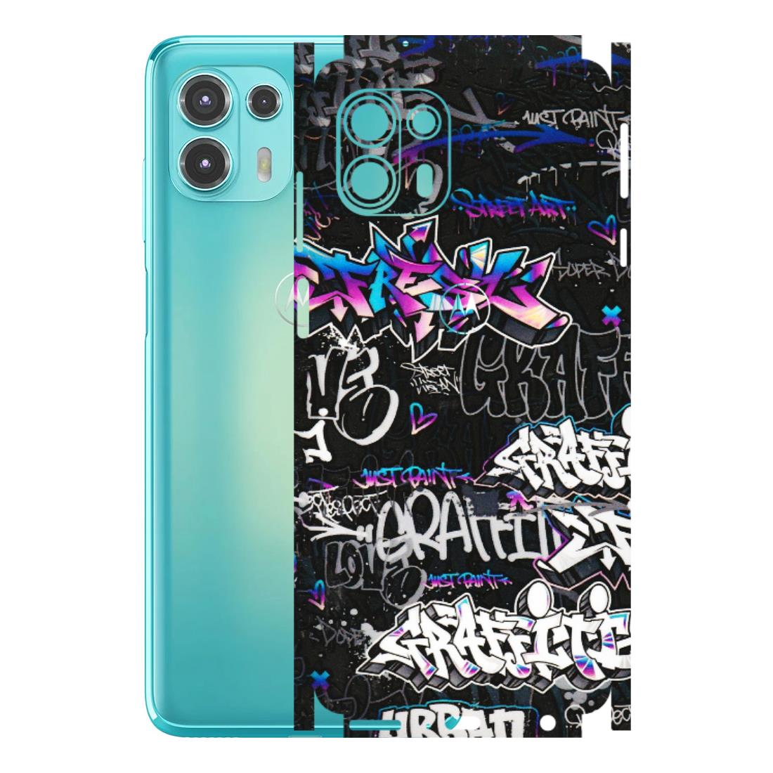 Motorola Phone Skins (All Models) - Graffiti Killer - 3D Embossed Finish (L-274) Motorola Moto Edge 20 Fusion
