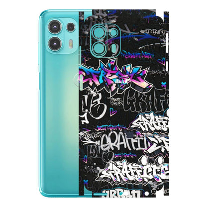 Motorola Phone Skins (All Models) - Graffiti Killer - 3D Embossed Finish (L-274) Motorola Moto Edge 20 Fusion