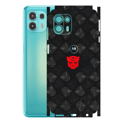 Motorola Phone Skins (All Models) - Transformers Devastation - 3D Embossed Finish (L-301) Motorola Moto Edge 20 Fusion