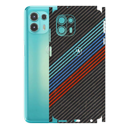 Motorola Phone Skins (All Models) - Carbon BM - 3D Embossed Finish (L-302) Motorola Moto Edge 20 Fusion