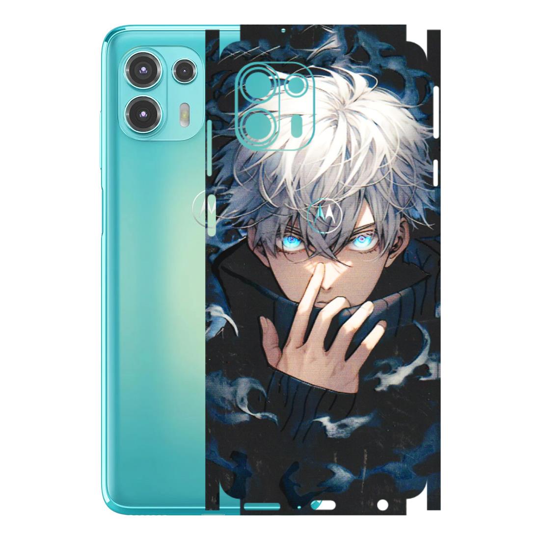 Motorola Phone Skins (All Models) - New Jujutsu Kaisen Anime - 3D Embossed Finish (L-313) Motorola Moto Edge 20 Fusion