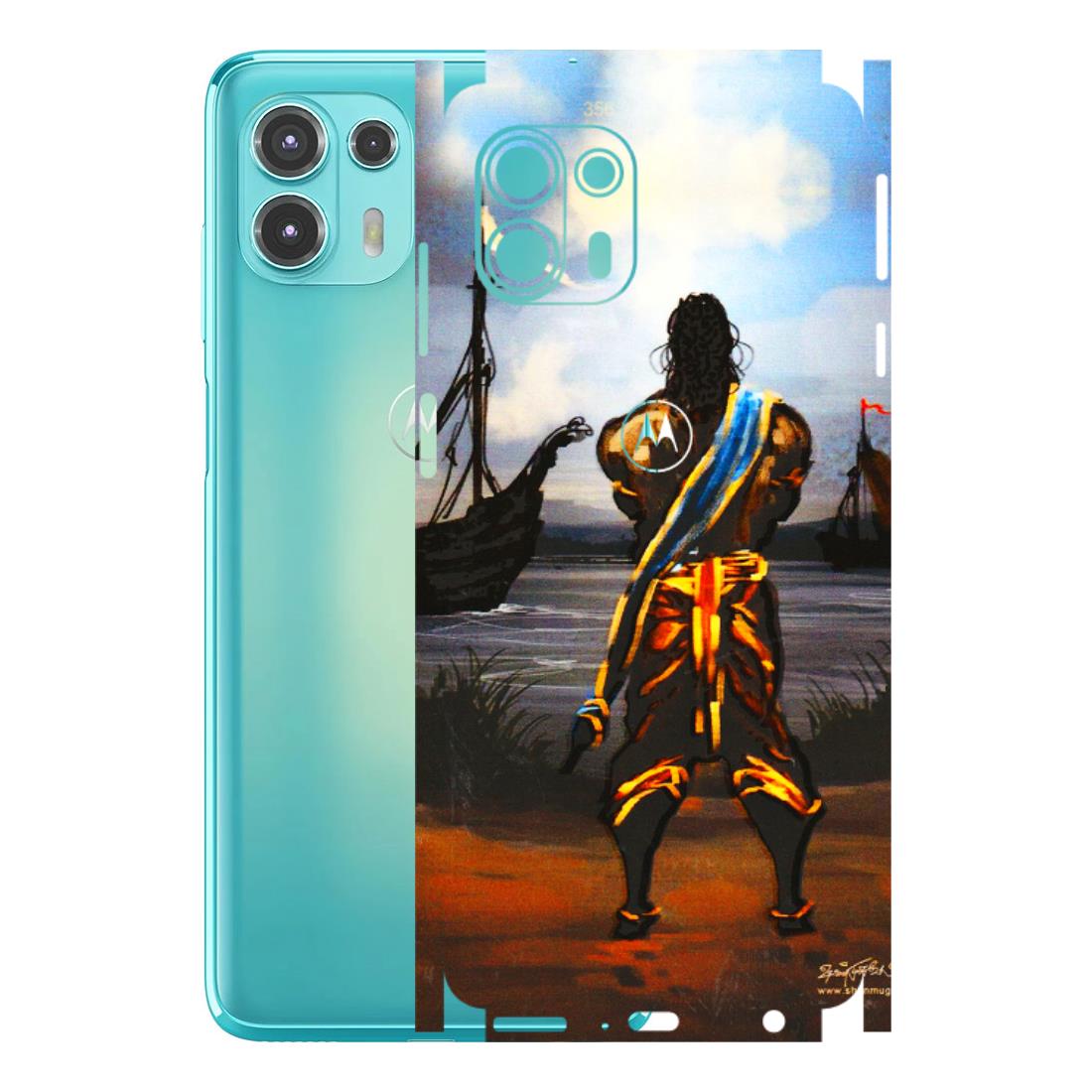 Motorola Phone Skins (All Models) - Heavenly God Figure - 3D Embossed Finish (L-34) Motorola Moto Edge 20 Fusion