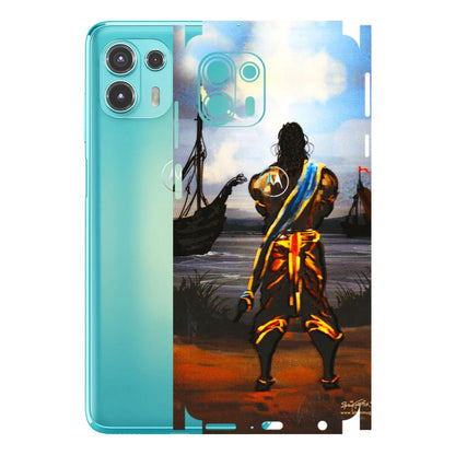 Motorola Phone Skins (All Models) - Heavenly God Figure - 3D Embossed Finish (L-34) Motorola Moto Edge 20 Fusion