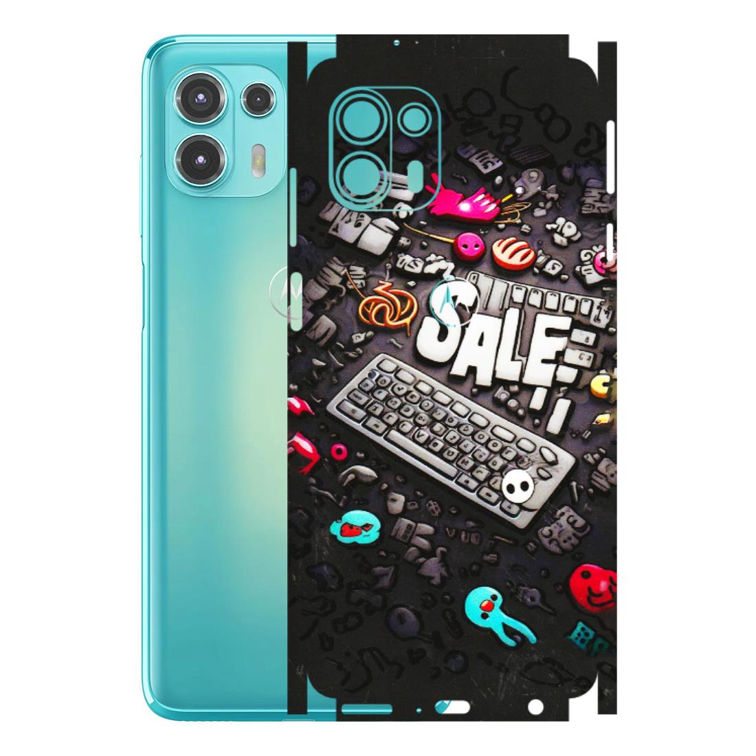 Motorola Phone Skins (All Models) - Gadgets Sale - 3D Embossed Finish (L-50) Motorola Moto Edge 20 Fusion