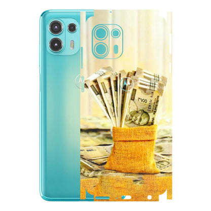 Motorola Phone Skins (All Models) - Show Me The Money - 3D Embossed Finish (L-52) Motorola Moto Edge 20 Fusion