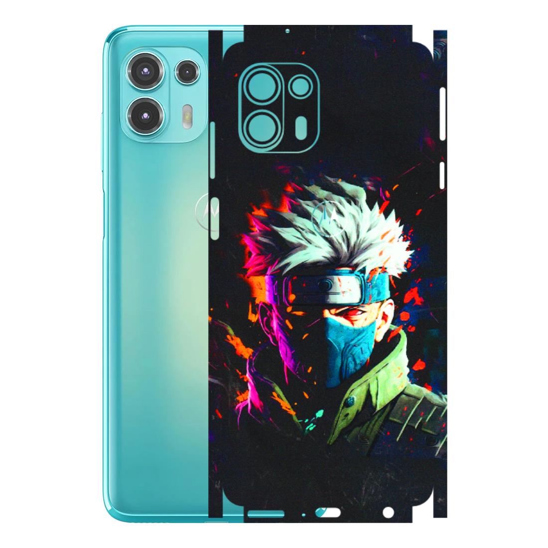 Motorola Phone Skins (All Models) - Anime Cool Character - 3D Embossed Finish (L-59) Motorola Moto Edge 20 Fusion