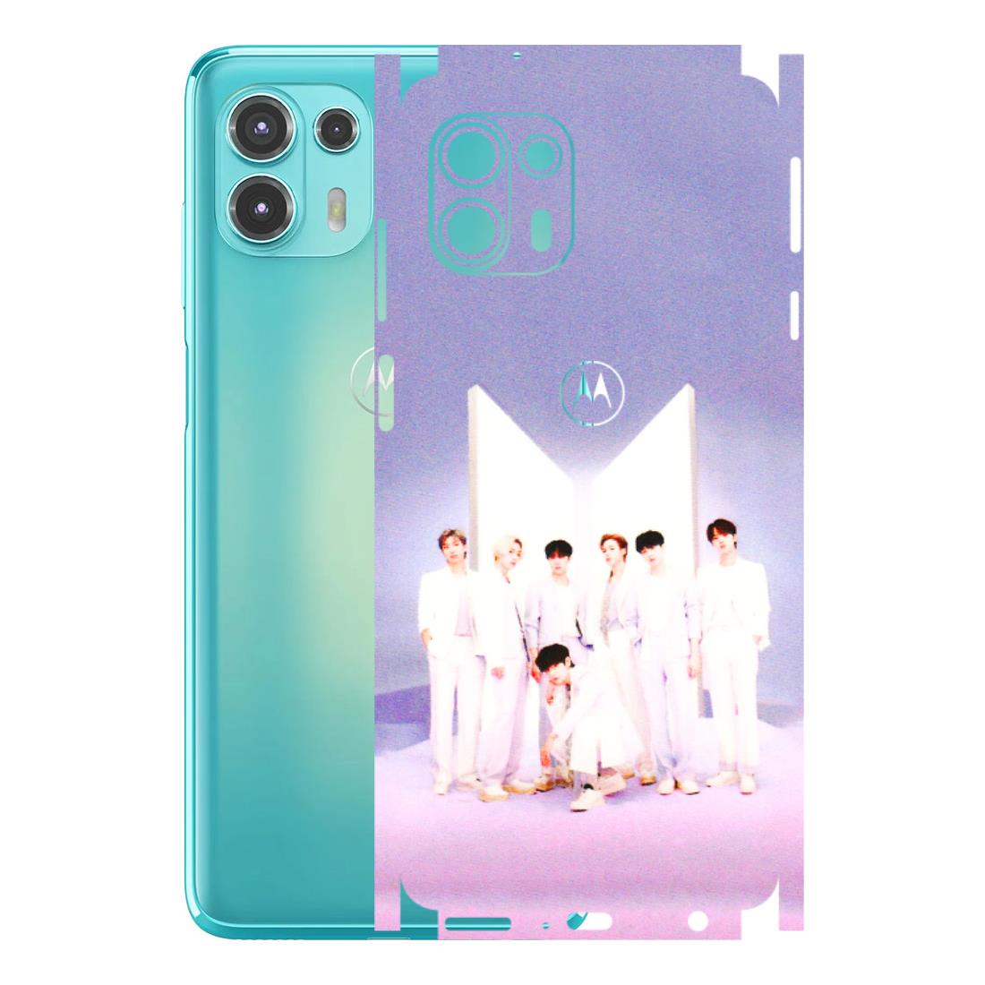 Motorola Phone Skins (All Models) - BTS - 3D Embossed Finish (L-94) Motorola Moto Edge 20 Fusion