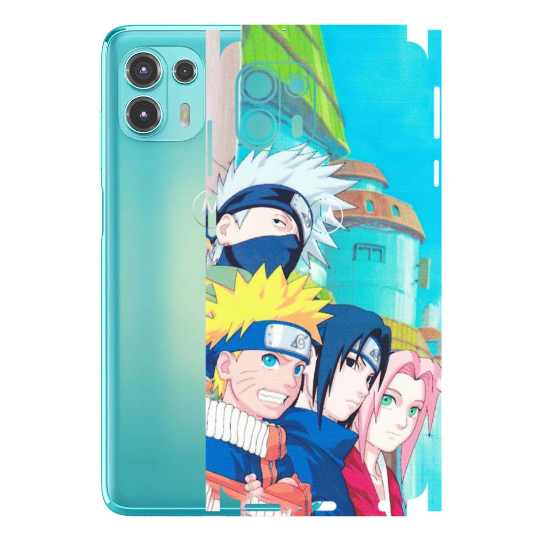 Motorola Phone Skins (All Models) - Team Minato And Kakashi - Matte Finish (M-101) Motorola Moto Edge 20 Fusion