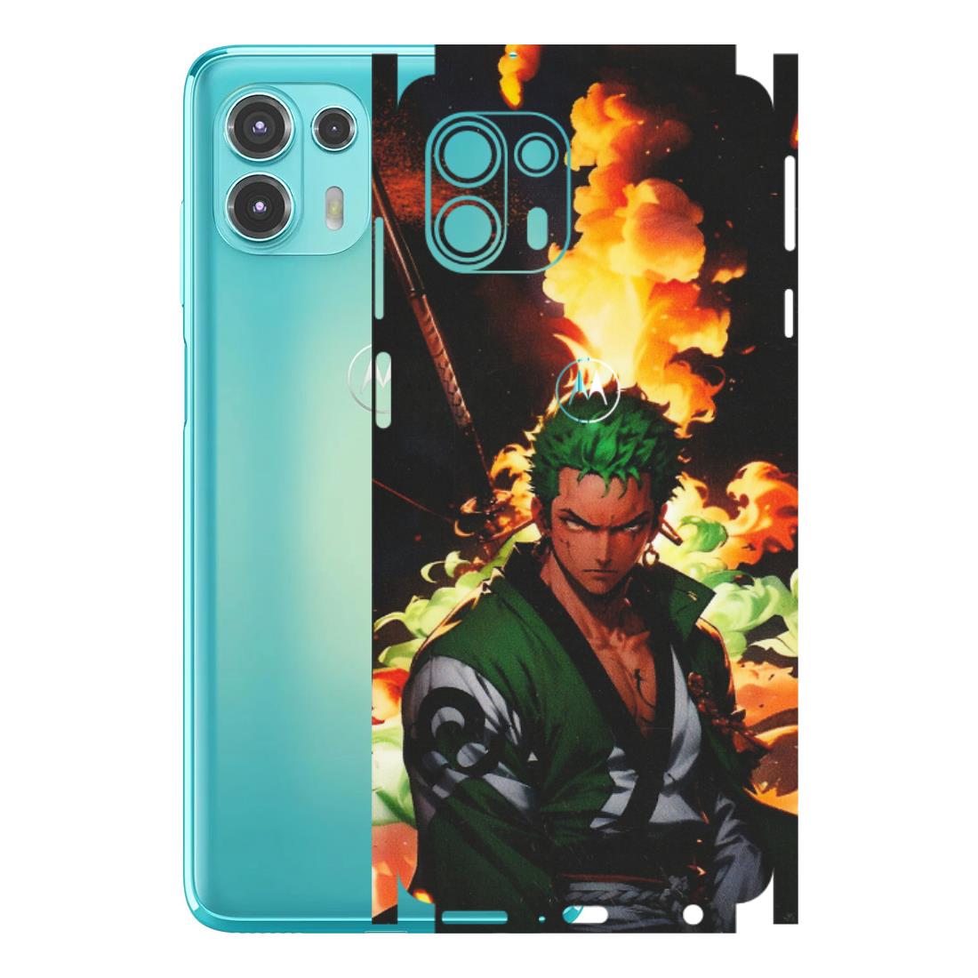 Motorola Phone Skins (All Models) - Roronoa Zoro - Matte Finish (M-102) Motorola Moto Edge 20 Fusion
