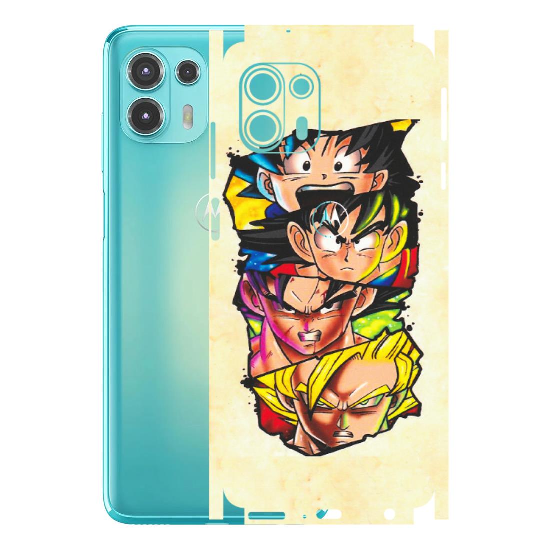 Motorola Phone Skins (All Models) - Angry Multi Anime - Matte Finish (M-113) Motorola Moto Edge 20 Fusion
