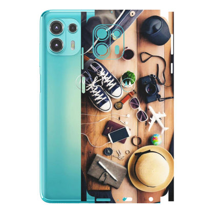 Motorola Phone Skins (All Models) - Travel Wanderlust - Matte Finish (M-133) Motorola Moto Edge 20 Fusion