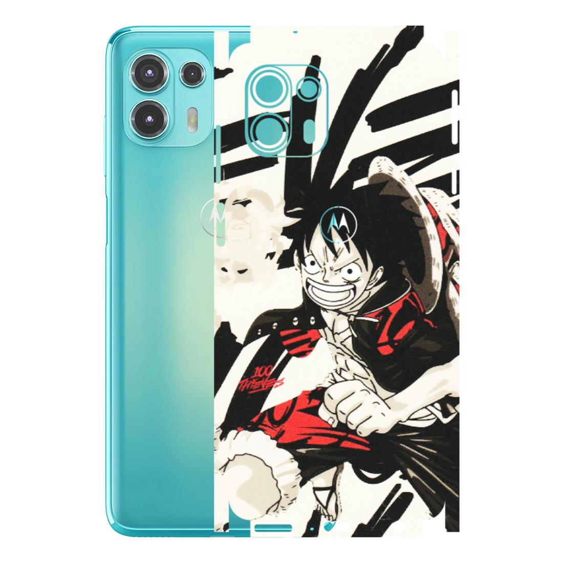 Motorola Phone Skins (All Models) - Monkey D.Luffy Manga Anime - Matte Finish (M-145) Motorola Moto Edge 20 Fusion