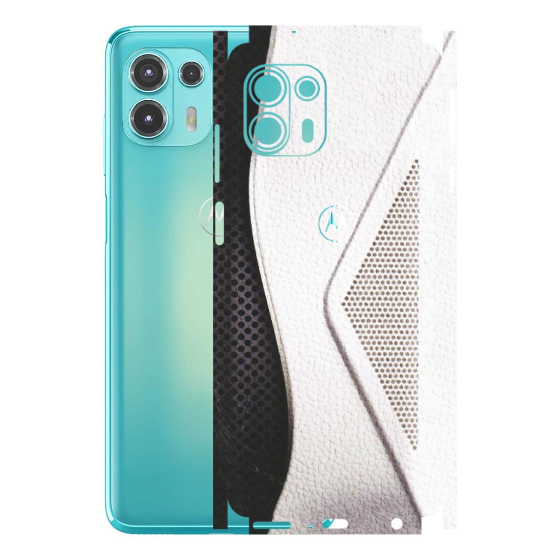 Motorola Phone Skins (All Models) - Black And White Iconic Convoy - Matte Finish (M-149) Motorola Moto Edge 20 Fusion