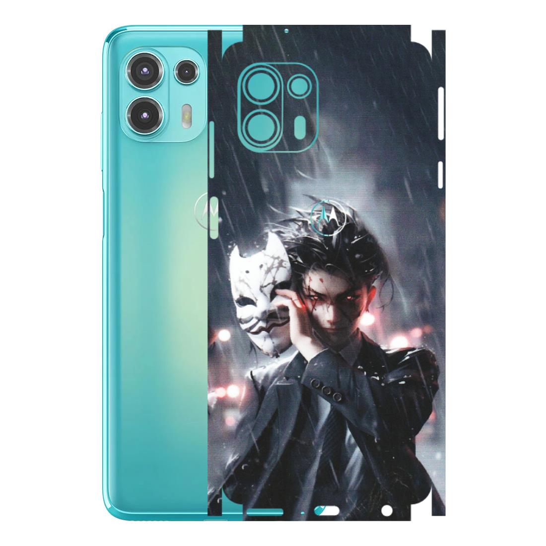 Motorola Phone Skins (All Models) - Kimestsu No Yaiba Anime - Matte Finish (M-154) Motorola Moto Edge 20 Fusion