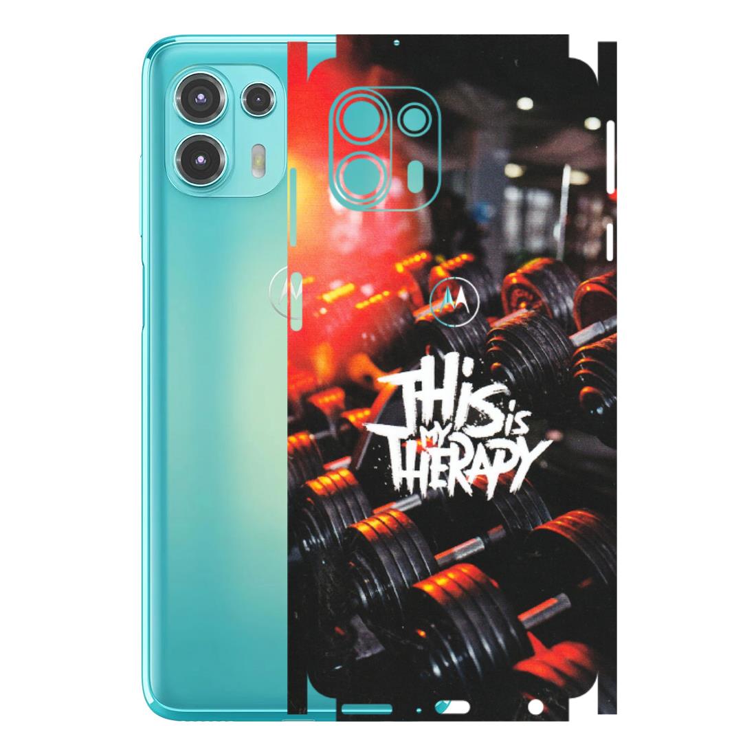 Motorola Phone Skins (All Models) - GYM Lover Therapy - Matte Finish (M-160) Motorola Moto Edge 20 Fusion