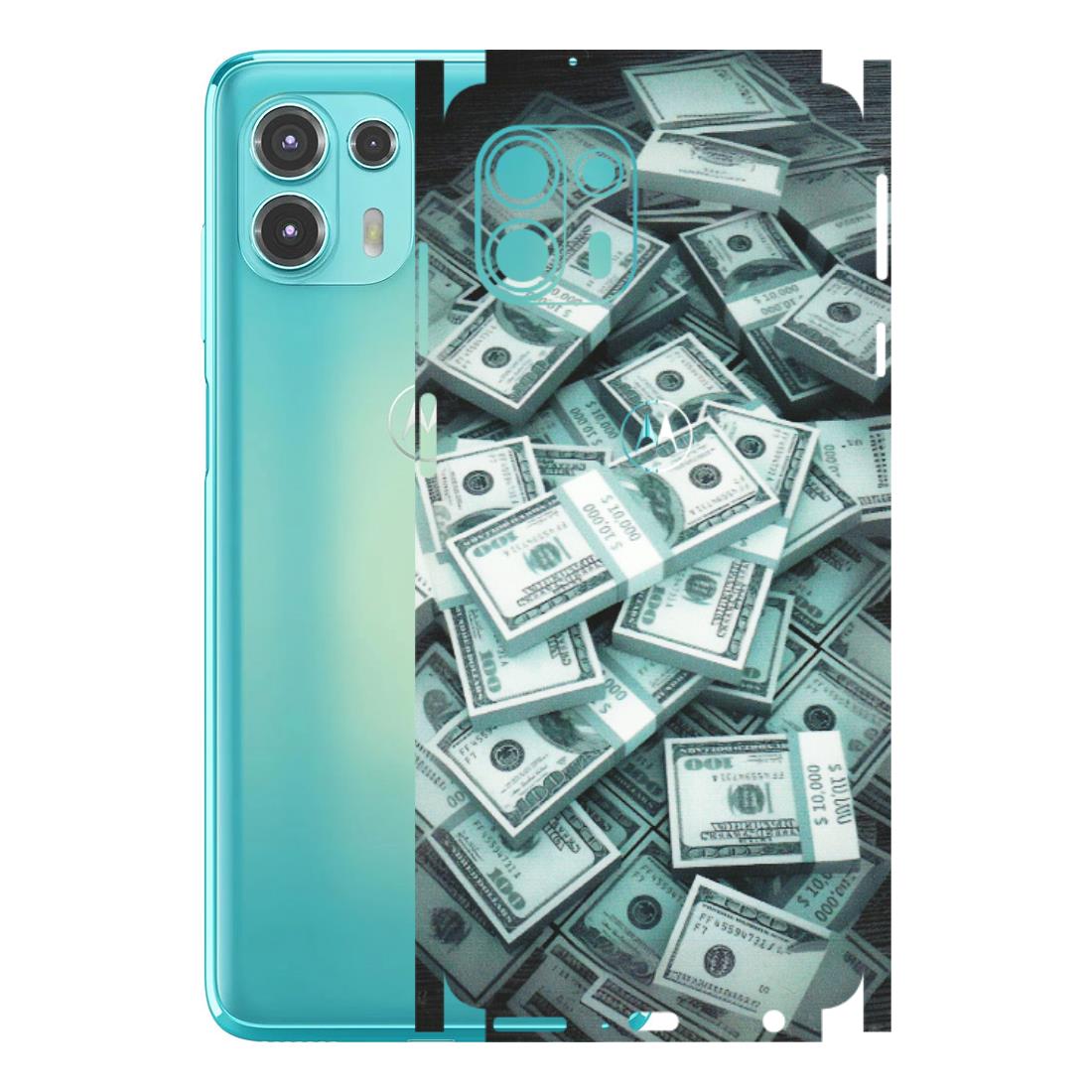 Motorola Phone Skins (All Models) - Hundred Dollar Bill - Matte Finish (M-162) Motorola Moto Edge 20 Fusion