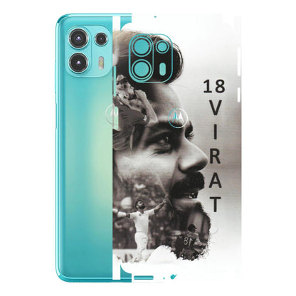 Motorola Phone Skins (All Models) - Virat Kohli Cricketer - Matte Finish (M-163) Motorola Moto Edge 20 Fusion