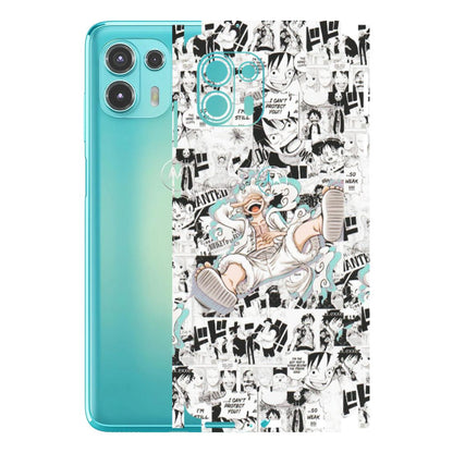 Motorola Phone Skins (All Models) - Hi Hello Doodles - Matte Finish (M-25) Motorola Moto Edge 20 Fusion