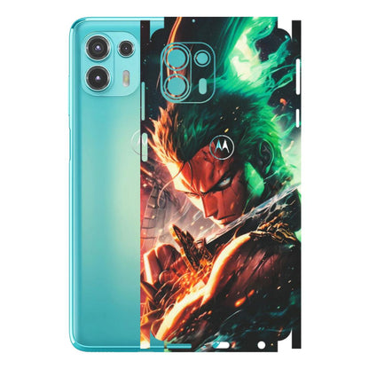 Motorola Phone Skins (All Models) - Anime Gojo Sword - Matte Finish (M-32) Motorola Moto Edge 20 Fusion