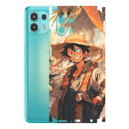 Motorola Phone Skins (All Models) - Anime Character Smile - Matte Finish (M-33) Motorola Moto Edge 20 Fusion