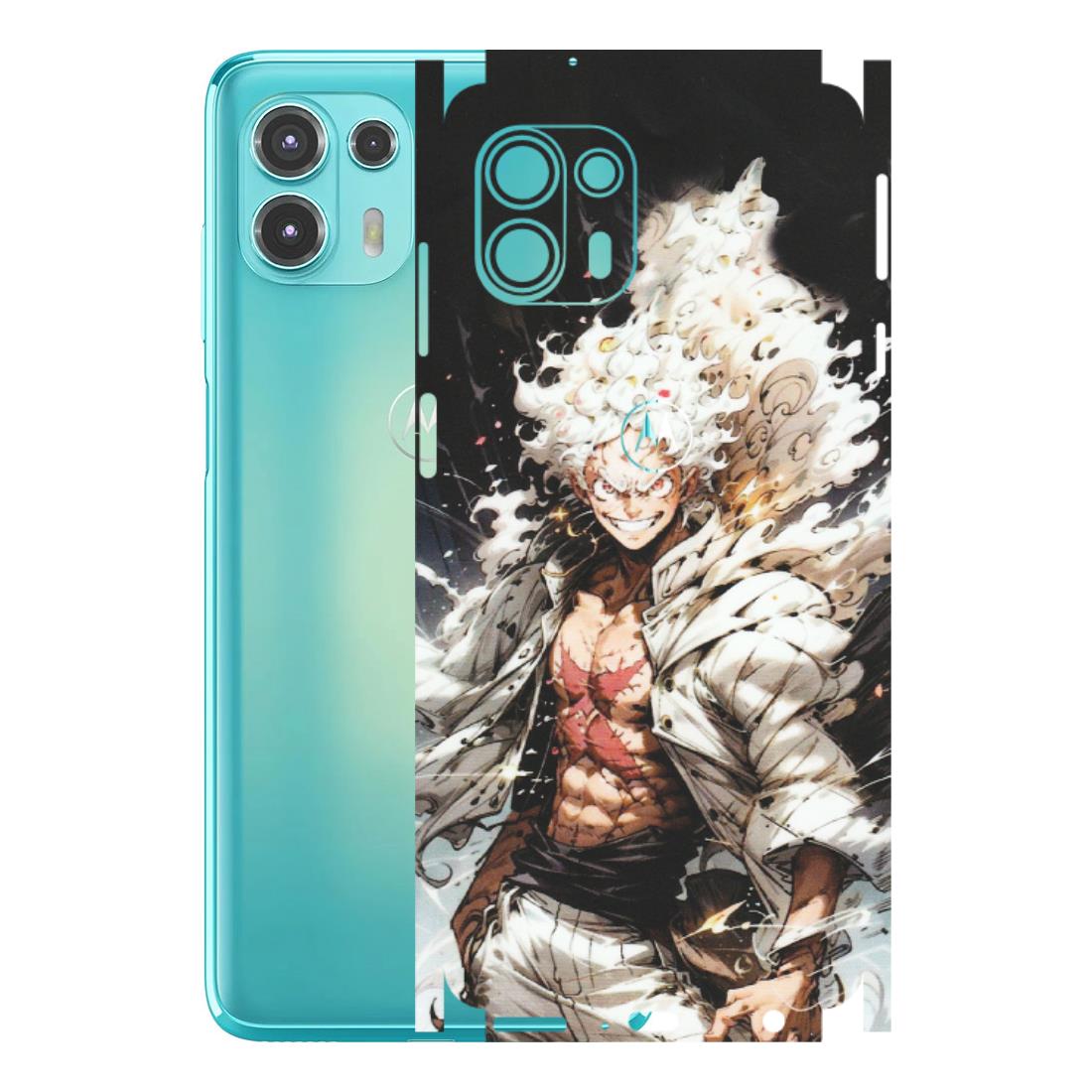Motorola Phone Skins (All Models) - Anime Angry Classy Character - Matte Finish (M-34) Motorola Moto Edge 20 Fusion