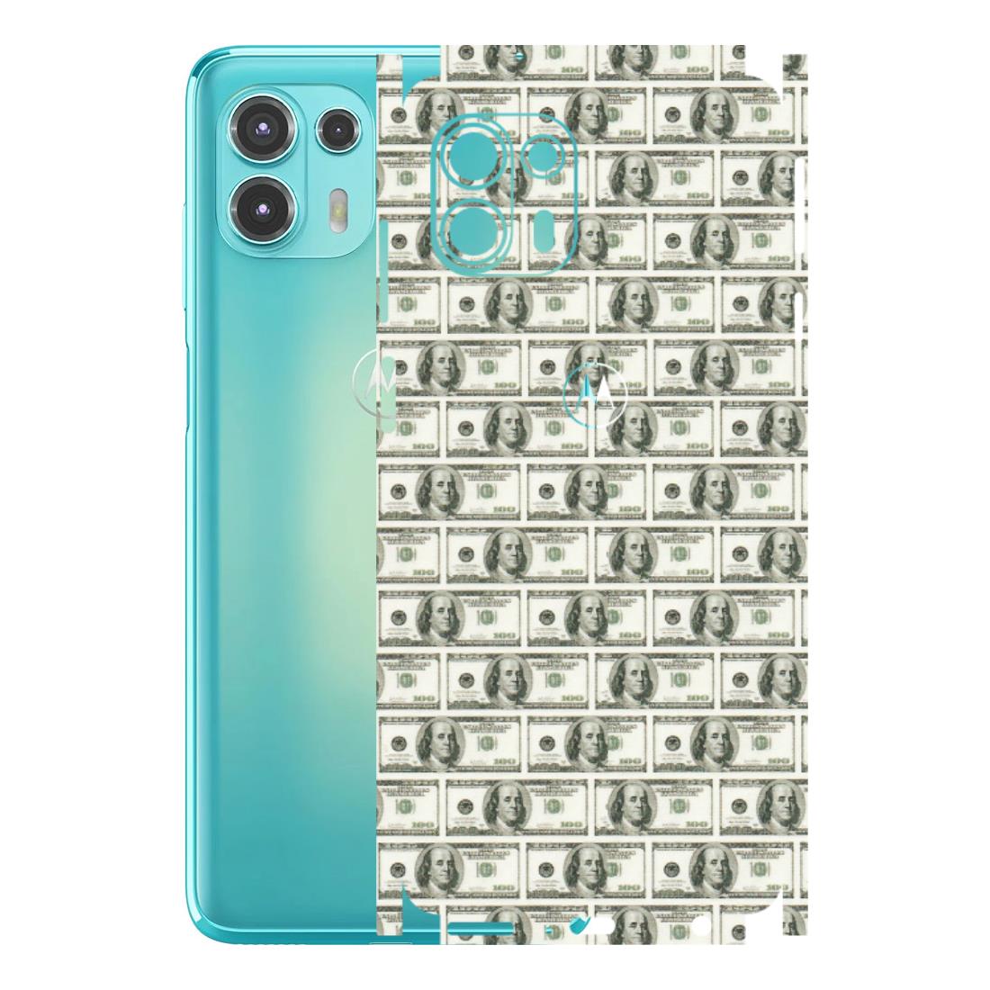 Motorola Phone Skins (All Models) - I Love Dollars - Matte Finish (M-40) Motorola Moto Edge 20 Fusion