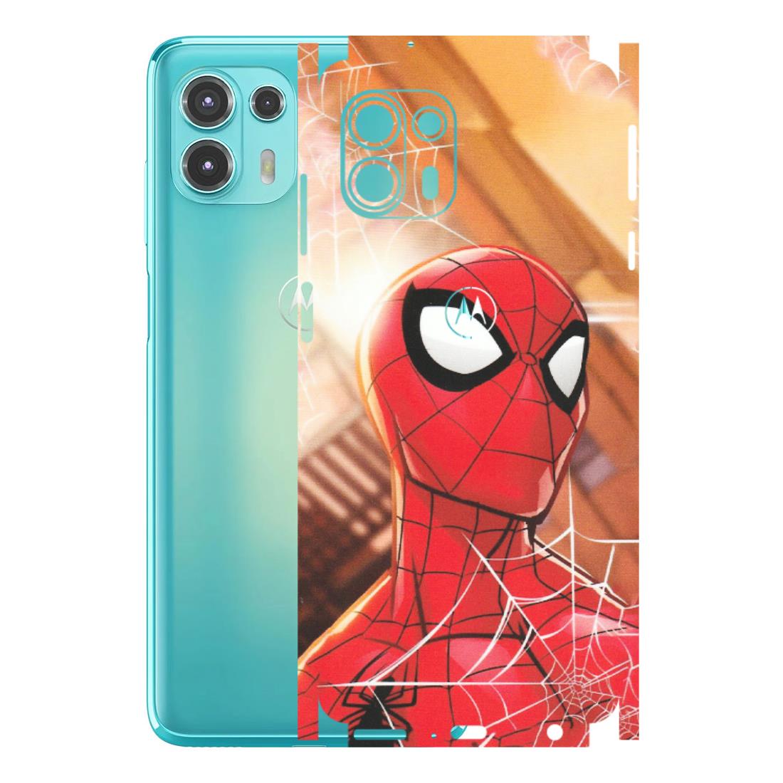 Motorola Phone Skins (All Models) - Spiderman Face New - Matte Finish (M-41) Motorola Moto Edge 20 Fusion
