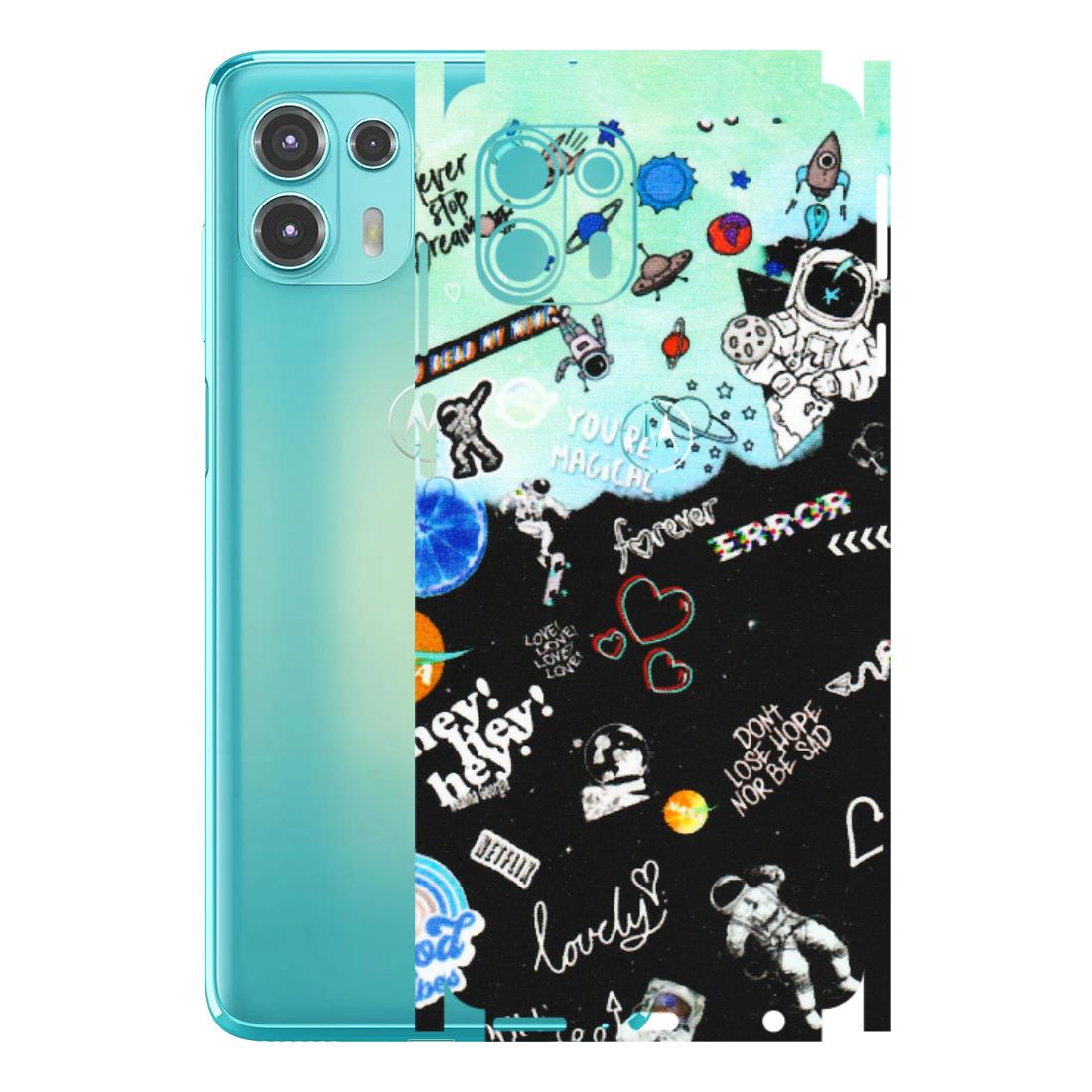 Motorola Phone Skins (All Models) - Living In A Space Dream - Matte Finish (M-46) Motorola Moto Edge 20 Fusion