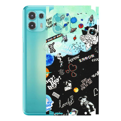 Motorola Phone Skins (All Models) - Living In A Space Dream - Matte Finish (M-46) Motorola Moto Edge 20 Fusion