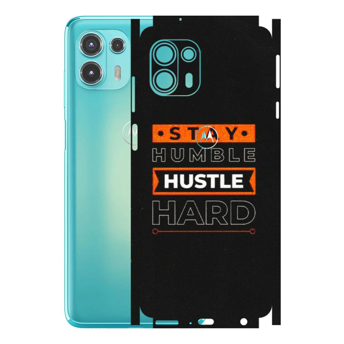 Motorola Phone Skins (All Models) - Stay Humble Stay Hard - Matte Finish (M-48) Motorola Moto Edge 20 Fusion