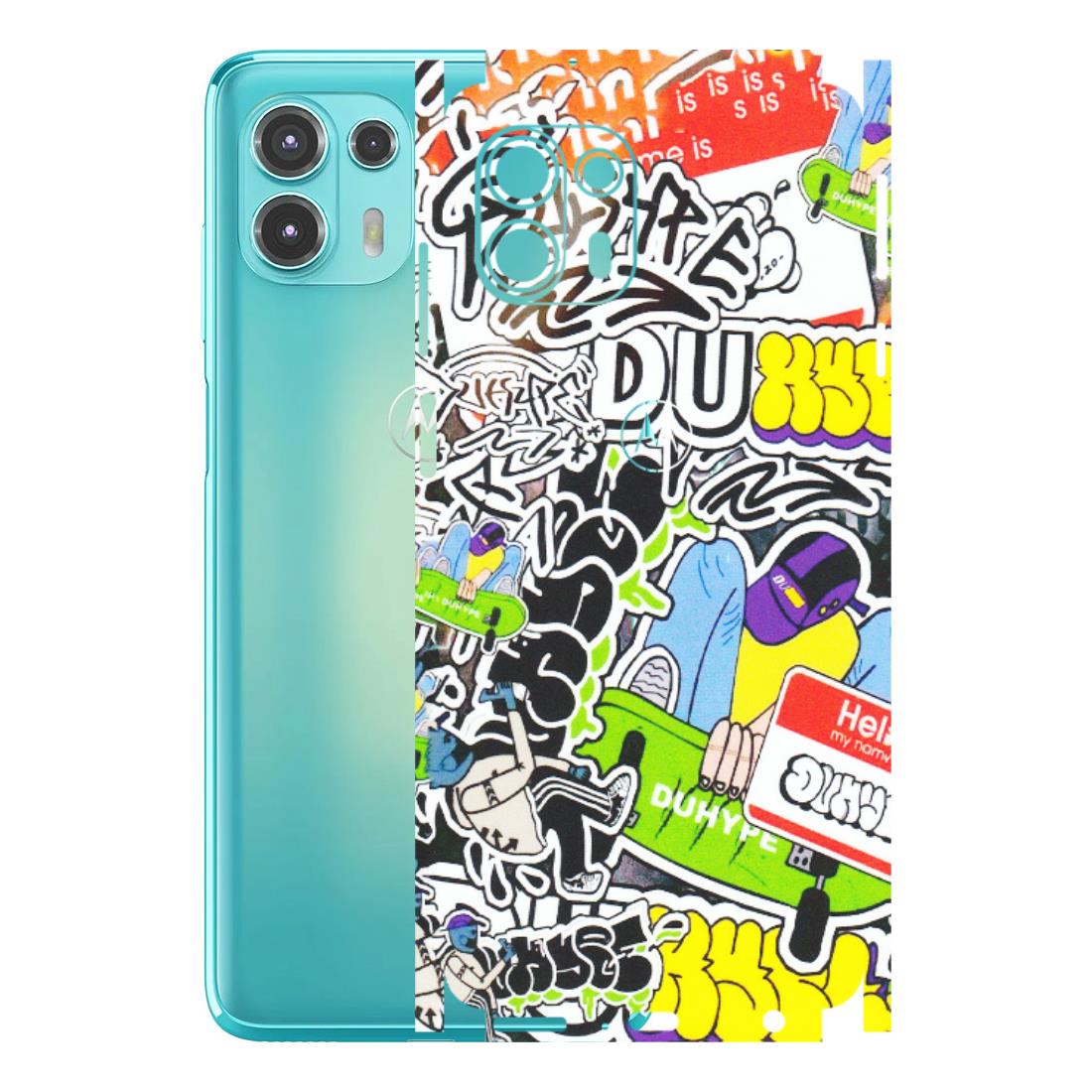 Motorola Phone Skins (All Models) - Dope Graffiti - Matte Finish (M-61) Motorola Moto Edge 20 Fusion