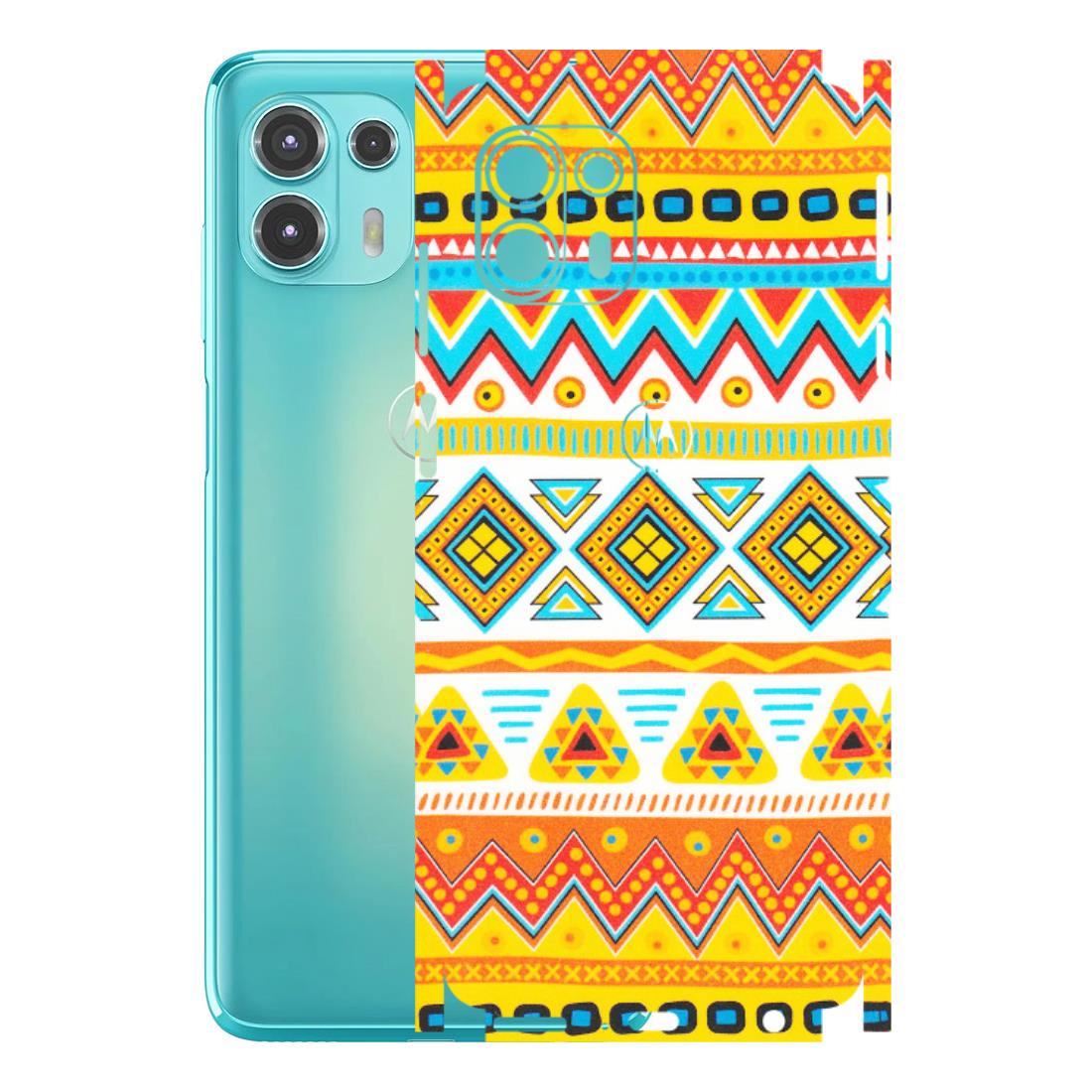Motorola Phone Skins (All Models) - Mexican Abstract - Matte Finish (M-71) Motorola Moto Edge 20 Fusion