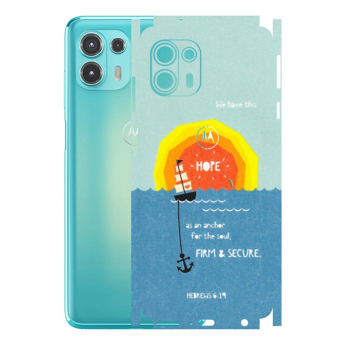 Motorola Phone Skins (All Models) - A Beautiful Sunset of Hope - Matte Finish (M-75) Motorola Moto Edge 20 Fusion