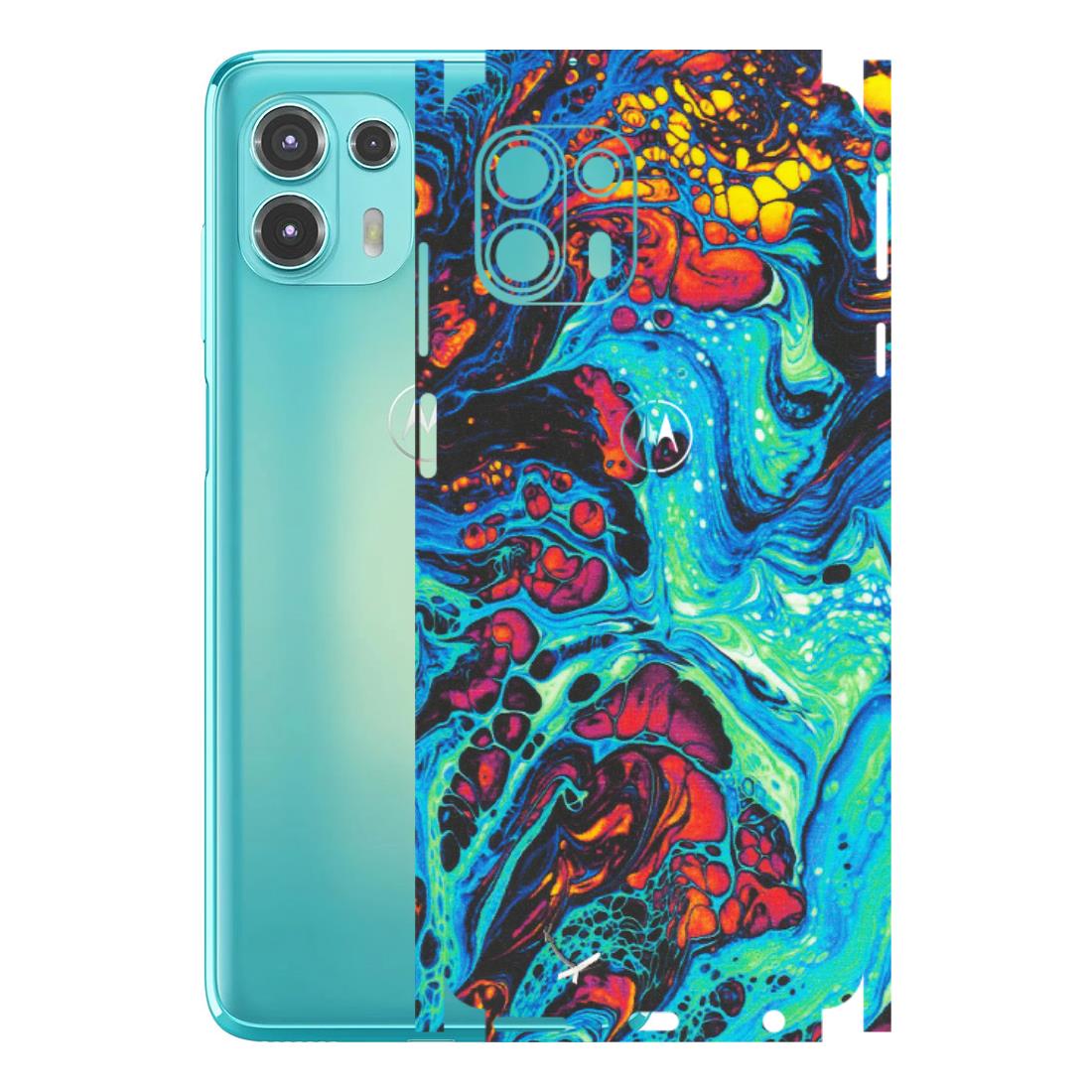 Motorola Phone Skins (All Models) - Majestic Galactic Marbel - Matte Finish (M-85) Motorola Moto Edge 20 Fusion